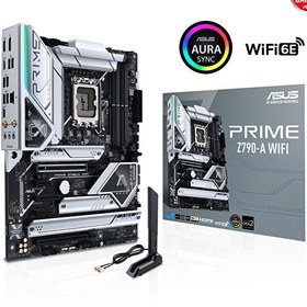 Resim Asus Prime Z790-A WiFi Intel Z790 Soket 1700 DDR5 7200 (OC) MHz ATX Gaming Anakart Asus