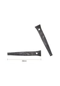 Resim Roto Bisiklet Lastik Sökme Takma Levyesi 208mm Uzun Tip Plastik Gri 