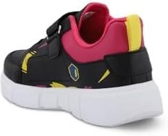 Resim Slazenger KEPA IN Kız Çocuk Cırt Cırtlı Siyah/Fuşya Günlük Spor Ayakkabısı 