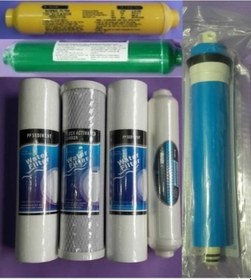 Resim 7 Li Filtre Seti Takım Mineral + Alkali Su Arıtma Cihazları Filtr 