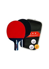 Resim Shineyee Regail Ce Onaylı Tenis Raketi Seti: 2 Raket 3 Top, Dikey/satıh Vuruş İçin Uygun, 25.5x15cm Optimal Boyut, Çok Renk Seçeneği Çok Renkli 