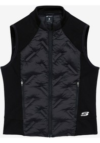 Resim Skechers Outerwear W Padded Lightweight Vest Kadın Siyah Yelek S241153-001 