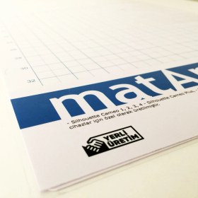 Resim Part Matart Yapışkanlı Plotter Kesim Matı 32X41 Cm. (Standart Tutuculuk) 