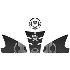 Resim GOGOPREMİUM CF MOTO CL-X 250 2022 - 2024 UYUMLU Tank Pad Set 001 