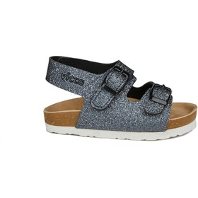 Resim Vicco Last Metalik Kız Bebek Füme Sandalet 