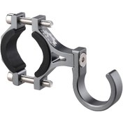 Resim Geeksen "çok Amaçlı Bisiklet Askısı - 25kg Taşıma Kapasiteli, 90 Derece Dönebilir Alüminyum Kanca" Gümüş 