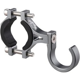 Resim Geeksen "çok Amaçlı Bisiklet Askısı - 25kg Taşıma Kapasiteli, 90 Derece Dönebilir Alüminyum Kanca" Gümüş 