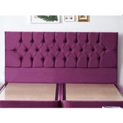 Resim Nironyatak Niron Purple Çift Kişilik Yatak Başlığı - 150 Cm Mor Kumaş Başlık 