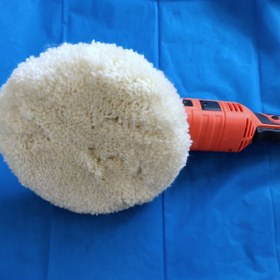 Resim 3 Adet Sentetik Yün Parlatma Pedi Seti Araba Parlatıcıları İçin – 15.24-17.78 cm Parlatıcılarla Uyumlu Yüksek Yoğunluklu 6 İnç Parlatma Başlıkları 