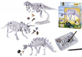 Resim Simba Dino İskelet Kazı Seti Triceratops 104342547 