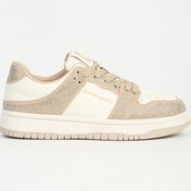 Resim Pierre Cardin Beyaz Bej Kadın Spor Ayakkabı İTHAL PCI-11505 