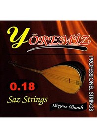 Resim Yöremiz 0.18 Kısa Sap Bağlama Teli 