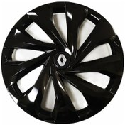 Resim Renault Fluence Uyumlu 14 Inç 4 Adet Piano Black Siyah Jant Kapağı Takımı 