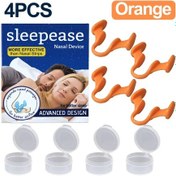 Resim 1 4 Adet Silikon Burun Mandalı Anti Horlama Burun Dilatörü Durdurma Horlama Yardımı Kolay Nefes Uyku Rinit Geliştirmek Black 