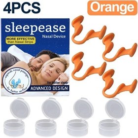 Resim 1 4 Adet Silikon Burun Mandalı Anti Horlama Burun Dilatörü Durdurma Horlama Yardımı Kolay Nefes Uyku Rinit Geliştirmek Black 