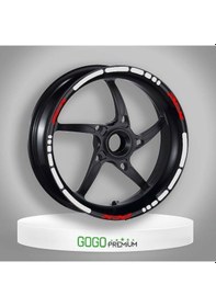 Resim Reflektör Beyaz I Honda Pcx Uyumlu 1 Set Jant Şeridi Çok Renkli 