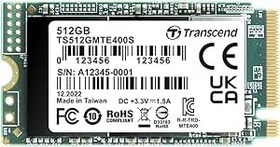 Resim Transcend MTE400S 512 GB NVMe PCIe Gen3 x4 M.2 2242 Dahili Solid State Drive (SSD) 3D TLC NAND (TS512GMTE400S) 