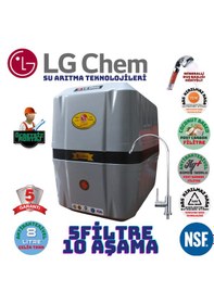 Resim Lg Chem Cool Gribyz 8lt 5fl Montaj Dahil 10aşama Su Arıtma Cihazı 