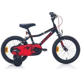 Resim Carraro Red Eagle - 16 Jant Alüminyum Çocuk Bisikleti - Siyah Kırmızı 