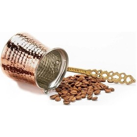 Resim Antepsepeti Bakır 3'lü Cezve Seti 