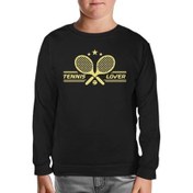 Resim Lord T-Shirt Tenis - Lover Siyah Çocuk Sweatshirt 