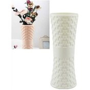 Resim Novahub Plastik Vazo Kuru Ve Islak Çiçekler İçin Hidroponik Kabı Süt Beyazı Diğer 