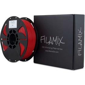 Resim FİLAMİX Kırmızı Filament Pla + 1.75mm 1 Kg Plus 
