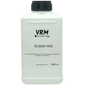 Resim Silikon Yağı RTV Kalıp Silikonu İncelticisi 1 KG 