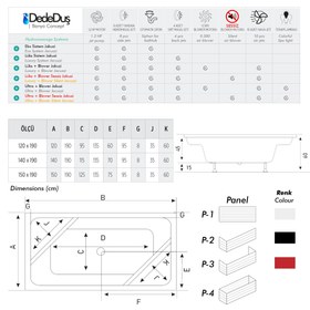 Resim Dragon | Jakuzi | Oturmalı - 120x190 / Kırmızı / 2 Kişilik 