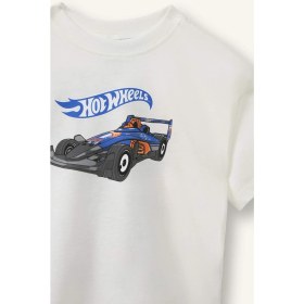 Resim DeFacto Hot Wheels Regular Fit Kısa Kollu Tişört Erkek Bebek H4766A526SM 