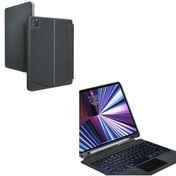 Resim WIWU Ipad Pro 12.9 2020 (4.NESİL) Mag Touch Klavyeli Standlı Kılıf 