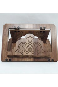 Resim Mehmet Sami Ticaret Masaüstü Ahşap Portatif Rahle 