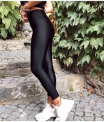 Resim Disco Tayt Toparlayıcı Parlak Disko Taytsiyah L Siyah 