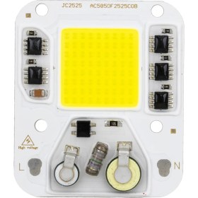 Resim Projektörler Için 50 Watt Cob Beyaz LED (Plastiğini Unutma) (4944) 