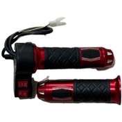 Resim E-bike 3 Kademeli Geri Vitesli Elcik Aliminyum Kırmızı Cys943 