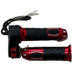Resim E-bike 3 Kademeli Geri Vitesli Elcik Aliminyum Kırmızı Cys943 