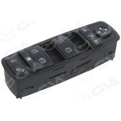 Resim Gva 8099029 Cam Acma Salterı On Sol Sıyah. Ayna Katlamalı Mercedes W169 W245 A16982067109116 