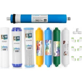 Resim Bmb Açık Kasa Su Arıtma Cihazı Filtresi 8 Li Filtre Seti 