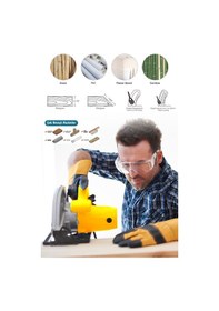Resim Assur ASR706-02-08 1400W Elektrikli 185mm Daire Testere Sarı 