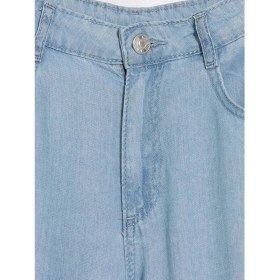 Resim LC Waikiki Lcw Kids Mavi Kız Çocuk Jogger Jean Pantolon 