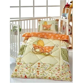 Resim Komfort Home Dijital Baskılı Thermal Kumaş Bebek Yorgan Seti / B2 
