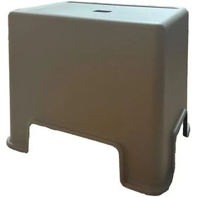 Resim Sağlam Lux Banyo Tabure 82215 Açık Gri 