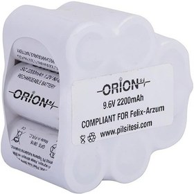 Resim Fakir Uyumlu Orıon 9.6V 2200 mAh Şarjlı Süpürge Pili (306005080) 