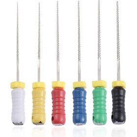 Resim Qchaoqchao Diş Araçları Kök Kanal Endo K Dosya 21MM 25MM 31MM Paslanmaz Çelik Endodontik Aletler Diş Hekimi Diş Hekimliği Odontologia (Yurt Dışından) 