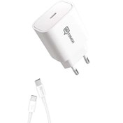 Resim İntouch Smarty 20w Usb-c Hızlı Şarj Adaptörü Ve Usb-c Kablo 