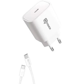 Resim İntouch Smarty 20w Usb-c Hızlı Şarj Adaptörü Ve Usb-c Kablo 