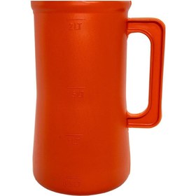 Resim HALL BREATHE Şeffaf 2L Plastik Su Kabı, Hafif ve Dayanıklı, Çok Amaçlı Kullanım 