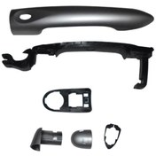 Resim BRUCKE 806B08422RK Kapı Açma Kolu Ön Sol Krom Fluence Megane III 