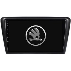 Resim Skoda Rapid Araç Multimedya Android Ekran Carplay Navigasyon Double Teyp 4+64 9" 13-18 Black Blueway 