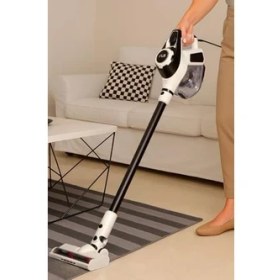 Resim Assess Store Yuı KS16 2'si 1 Arada Ac Motor Toz Torbasız Filtreli Kablolu Dikey Elektrikli Süpürge 